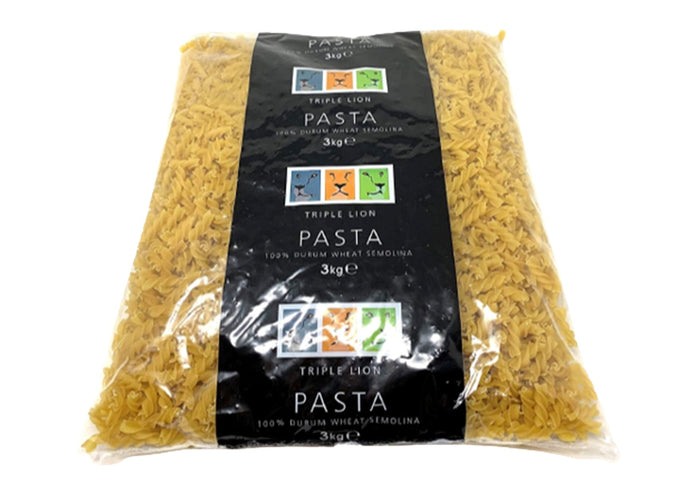 Triple Lion - Fusilli Pasta (3KG)