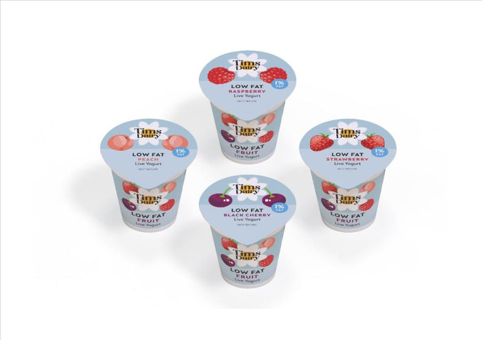 Yoghurt, Low Fat, Fruit (Mixed Flavours) (Tray 12x125g)