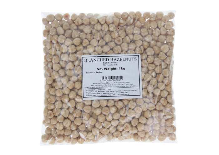 Blanched Hazelnuts (1KG)