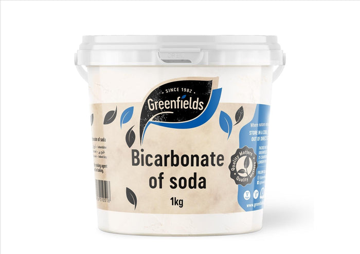 Greenfields - Bicarbonate of Soda (1000g TUB, CATERING PACK)