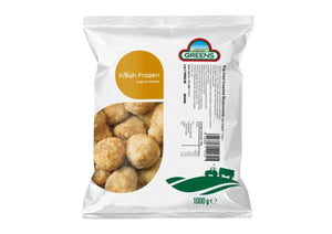 Frozen Pre-Fried Breaded Mushrooms (1Kg)