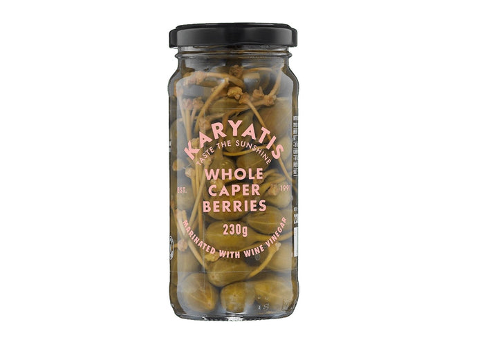 Karyatis Whole Caper Berries (230g)