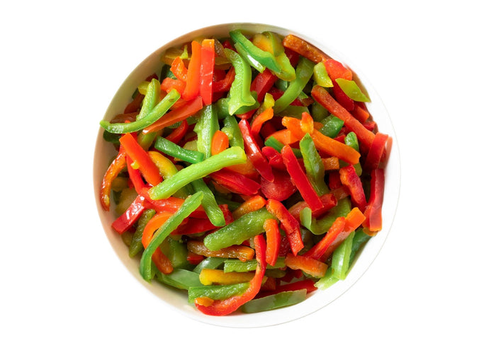 Frozen Peppers (Red & Green) Sliced (1Kg)